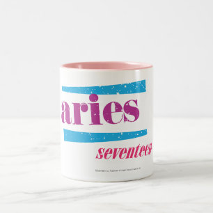Aries Purple Two-Tone Coffee Mug