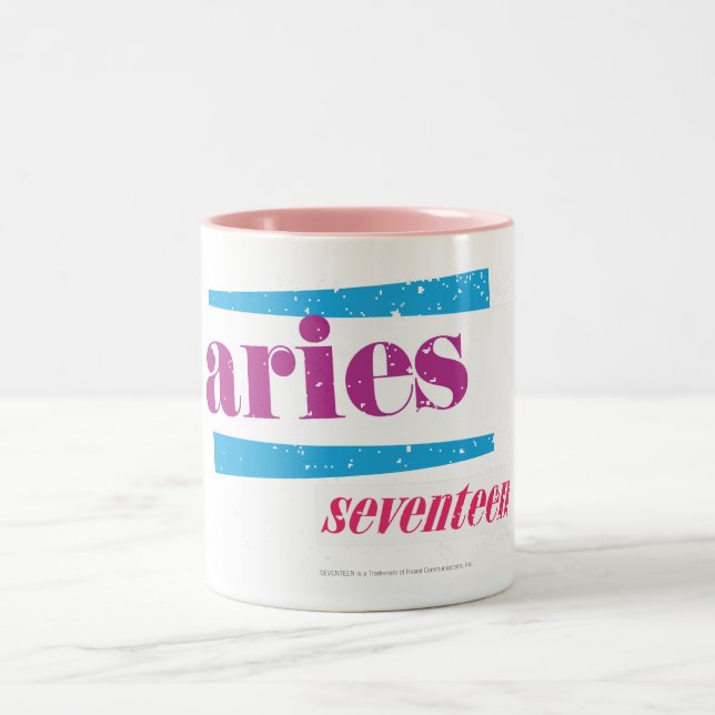 Aries Purple Two-Tone Coffee Mug (Center)