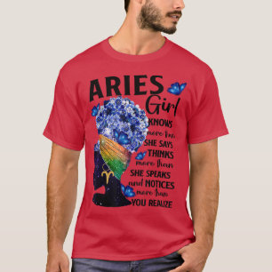 Aries Queen Sweet As Candy Birthday Gift For Black T-Shirt