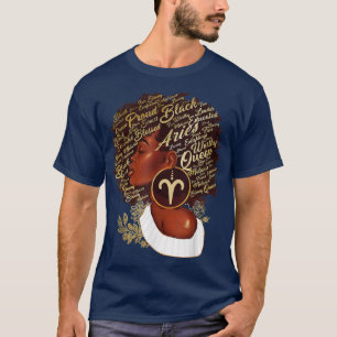 Aries Queen Sweet As Candy Birthday Gift For Black T-Shirt