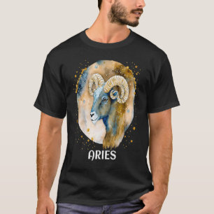 Aries Ram Astrological Zodiac Fire Sign Ruled By M T-Shirt