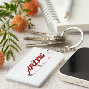 Aries Reflection Key Ring
