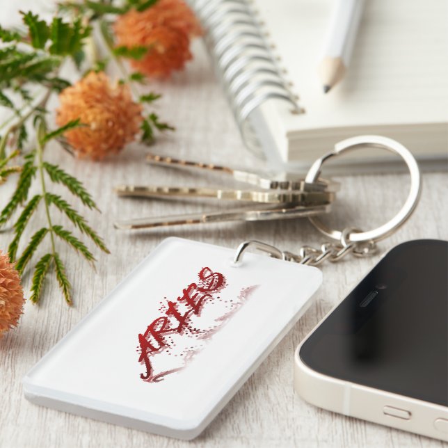 Aries Reflection Key Ring (Front Right)