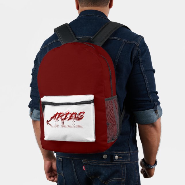 Aries Reflection Printed Backpack (Insitu (Model))