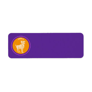 Aries Return Address Label
