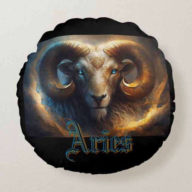 Aries Round Cushion (Front)