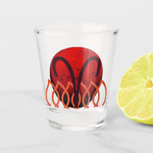 Aries Shot Glass