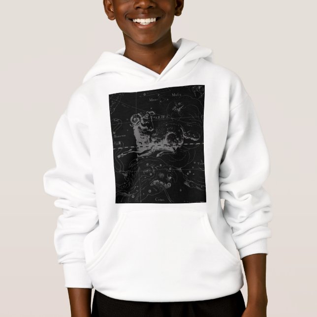 Aries Sign Constellation Hevelius circa 1690 (Front)