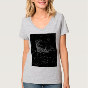 Aries Sign Constellation Hevelius circa 1690 T-Shirt