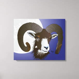 Aries - sign Keilleinwand