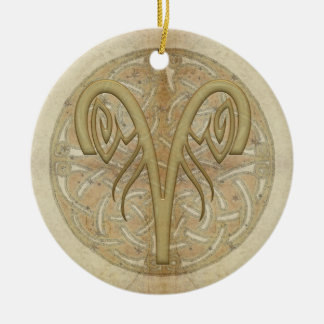 Aries Star Sign Personalised Ornament