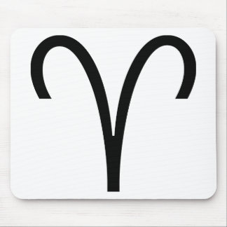 Aries Symbol Ram Zodiac Sign Mouse Mat
