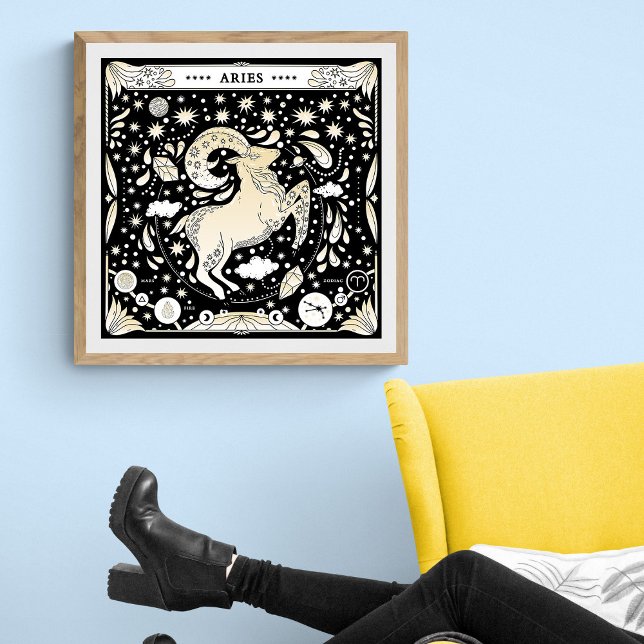 Aries: The Cosmic Trailblazer Poster (Creator Uploaded)
