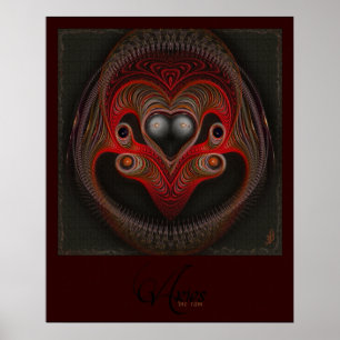 Aries the Ram Abstract Art Poster