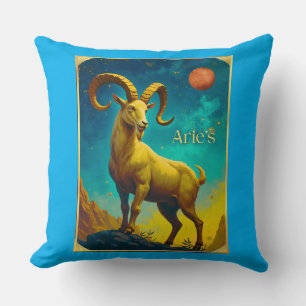 Aries the Ram Zodiac Sign Cushion