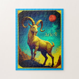 Aries the Ram Zodiac Sign Jigsaw Puzzle