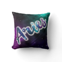 Aries Throw Pillow 16x16