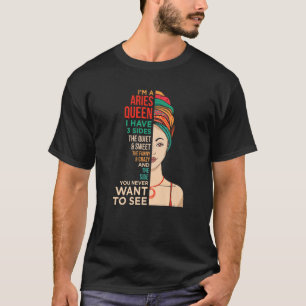 Aries Traits Facts Horoscope Zodiac Astrological S T-Shirt