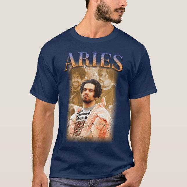 Aries Vintage Bootleg retro T-Shirt (Front)