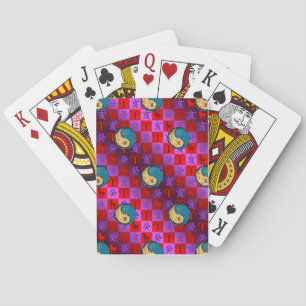 Aries & Water Boar Playing Cards