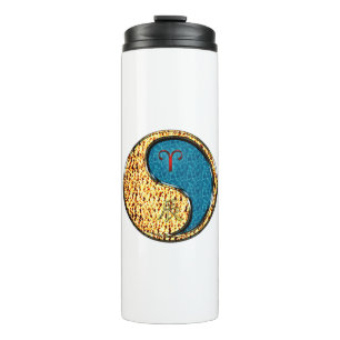Aries & Water Dragon Thermal Tumbler