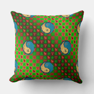 Aries & Water Goat Cushion