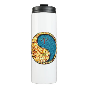 Aries & Water Monkey Thermal Tumbler