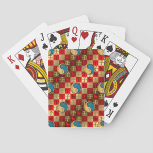 Aries & Water Rat Playing Cards