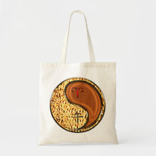 Aries & Wood Horse Tote Bag