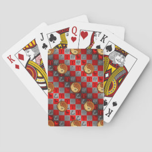 Aries & Wood Rabbit. Playing Cards