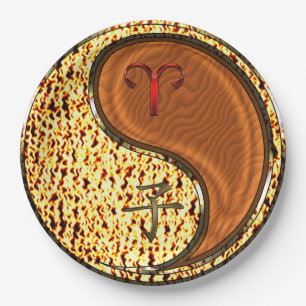 Aries & Wood Rat Paper Plate