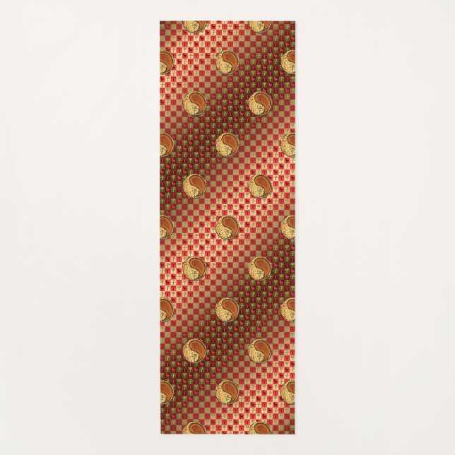 Aries & Wood Rat Yoga Mat (Front)