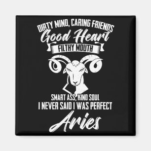 Aries Zodiac Birthday Horoscope March April Birth Magnet