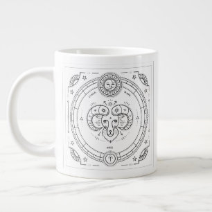 Aries Zodiac Custom Birthday Mug