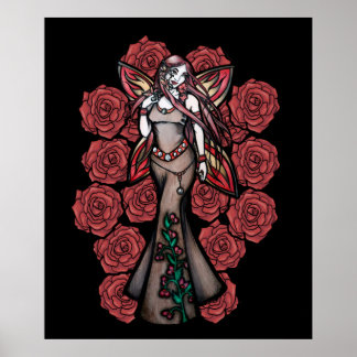 Aries Zodiac Fairy Goddess Astrology Fairies Poster