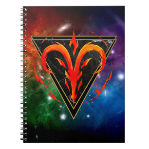 Aries Zodiac Gift Astrology Notebook