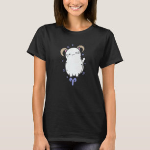 Aries Zodiac Sign as a Cat Horoscope T-Shirt