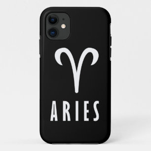 Aries zodiac sign iPhone 11 case