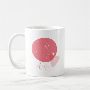 Aries Zodiac Sign Coffee Mug