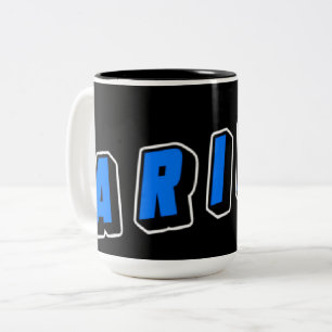 Aries Zodiac Sign For Astrology Lovers Two-Tone Coffee Mug
