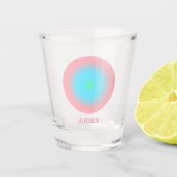 Aries Zodiac Sign Stylish Gradient  