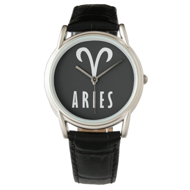 Aries zodiac sign watch (Front)