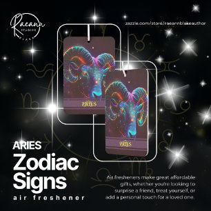 Aries Zodiac Signs Celestial Air Freshener