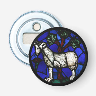 Aries Zodiac Stained Glass Notre-Dame de Paris BO Bottle Opener