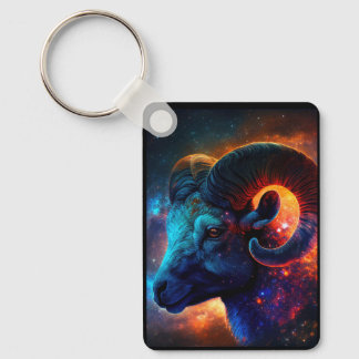 Aries Zodiac Star Sign Key Chain