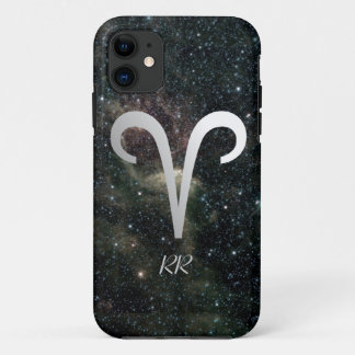 Aries Zodiac Star Sign On Universe iPhone 11 Case