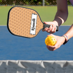 Aries Zodiac Symbol Element by Kenneth Yoncich Pickleball Paddle