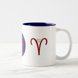 Aries Zodiac Symbol Mug