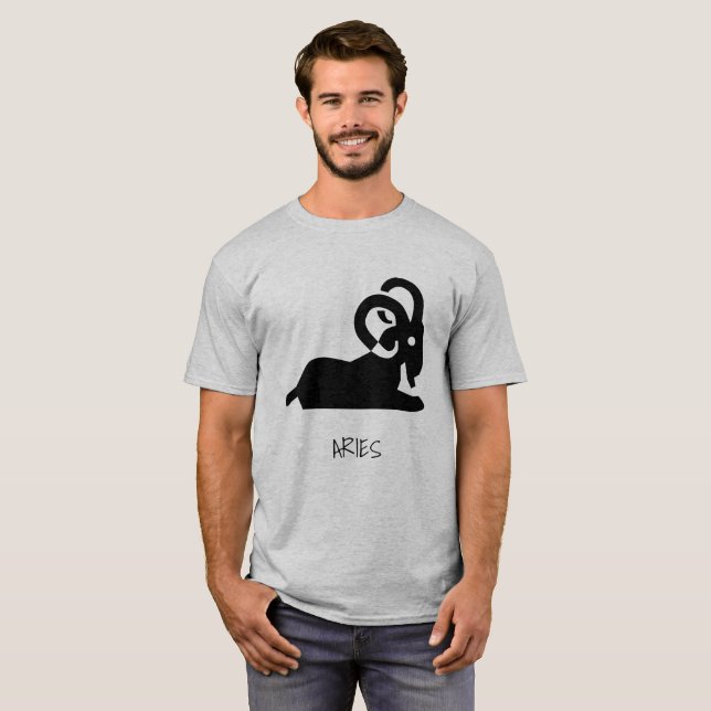 Aries Zodiac T-Shirt (Front Full)