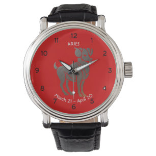 Aries Zodiac Watch